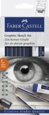 CRAYON : CRAYON FABER CASTELL DESSIN PACK DE 8 PIECES