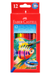 Crayon Faber-Castell 12 Triangular Colour Pencils – Image 3
